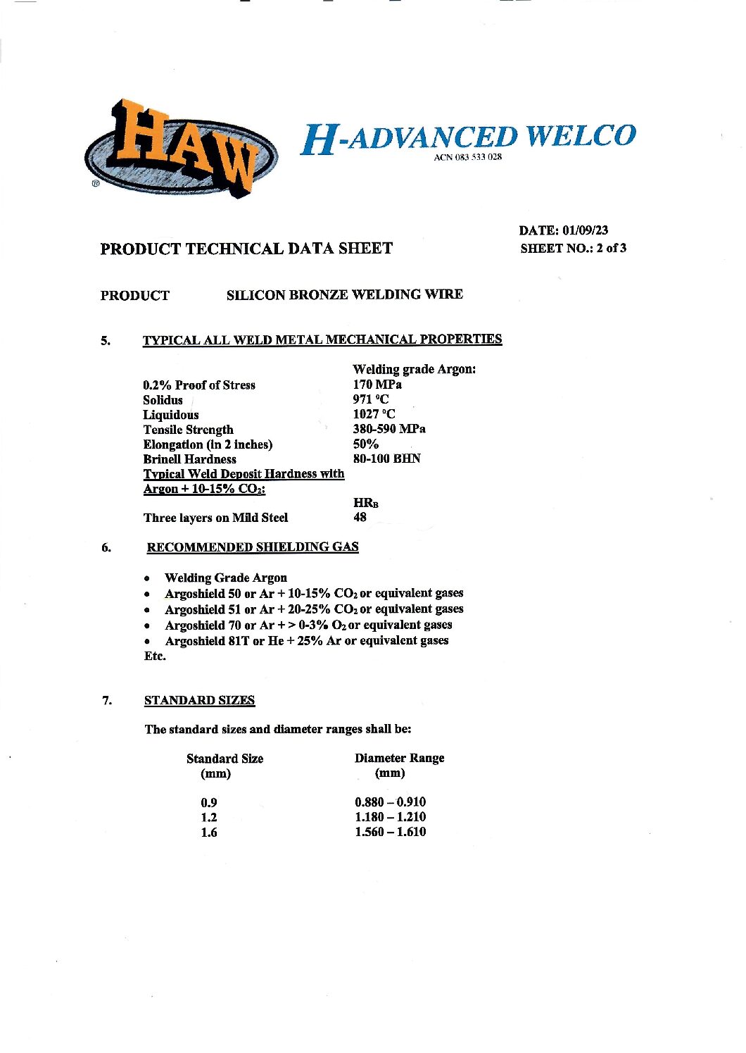 HAW CuSi-A Silicon Bronze Welding Wire - Image 3